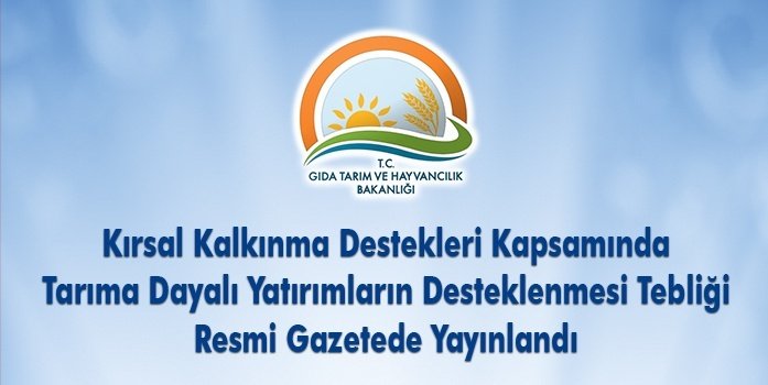 Kırsal Kalkınma Hibeleri 2017