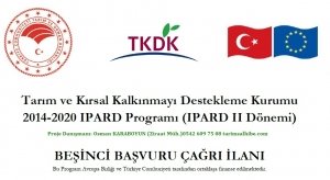 TKDK Beşinci Başvuru Çağrı İlanı